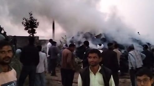 Rajasthan: गौशाला के पास 500 क्विंटल पराली में जलकर खाक, गायों के खाने के लिए प्रशासन से गुहार