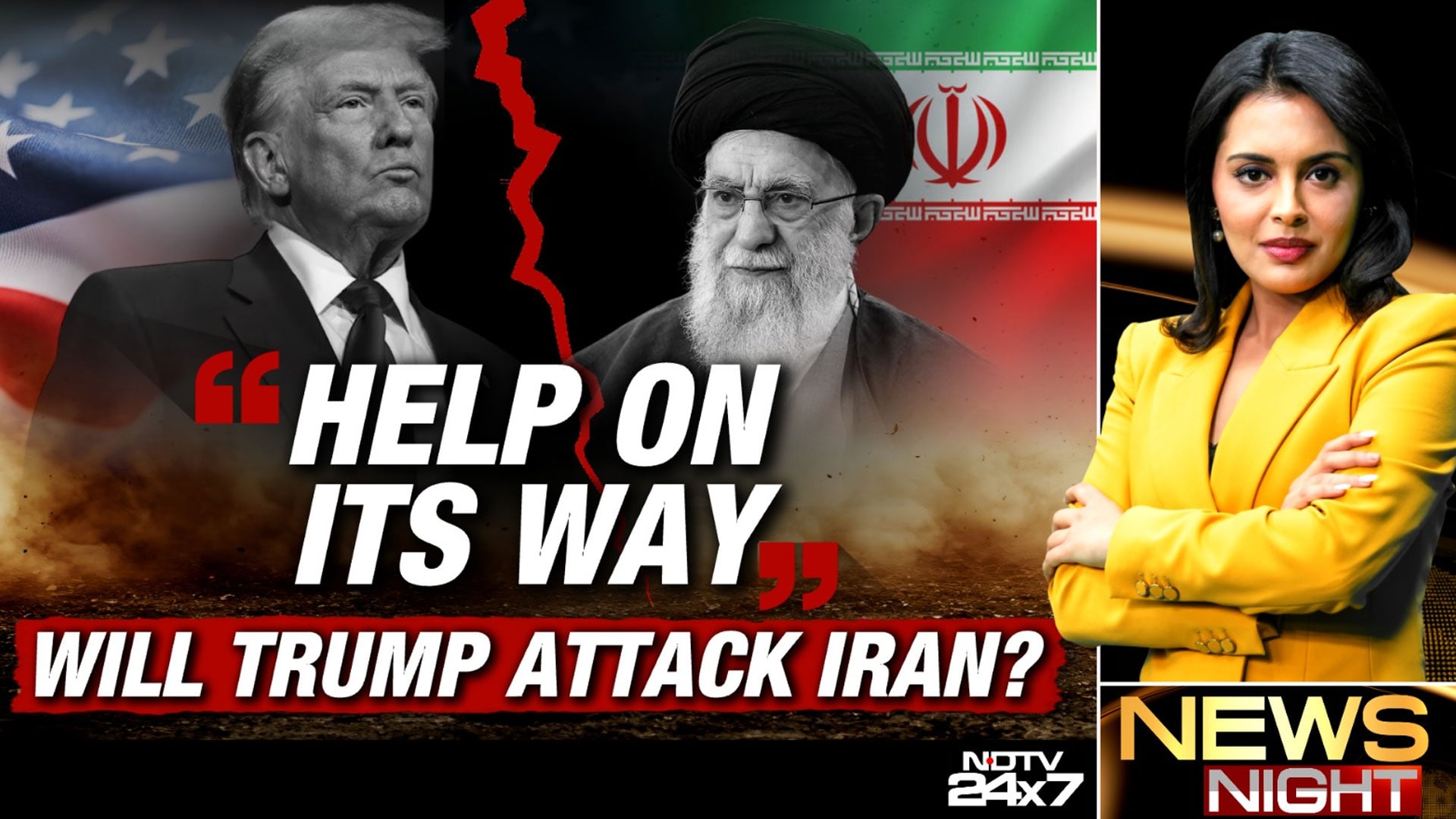 "Help Is on Its Way": Trump Urges Iranians to Keep Protesting