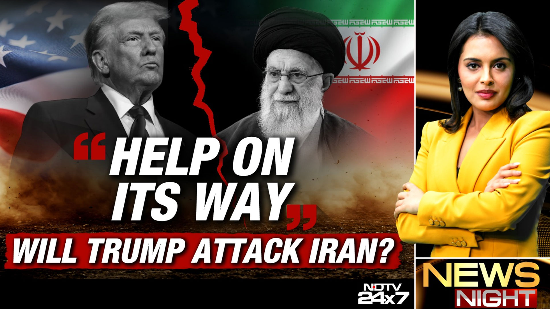 "Help Is on Its Way": Trump Urges Iranians to Keep Protesting