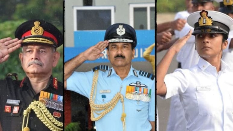 आर्मी, एअरफोर्स आणि नेव्ही..तिन्ही दलांचे जवान वेगळ्या पद्धतीने सॅल्यूट का करतात? लाखो लोकांना माहित नाही