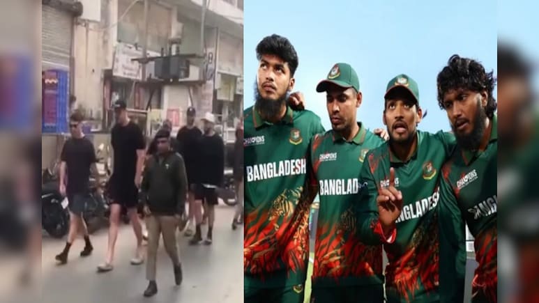 बांग्लादेश सुरक्षा की मांग कर रहा है और न्यूजीलैंड के खिलाड़ी वडोदरा में सड़कों पर घूम रहे हैं