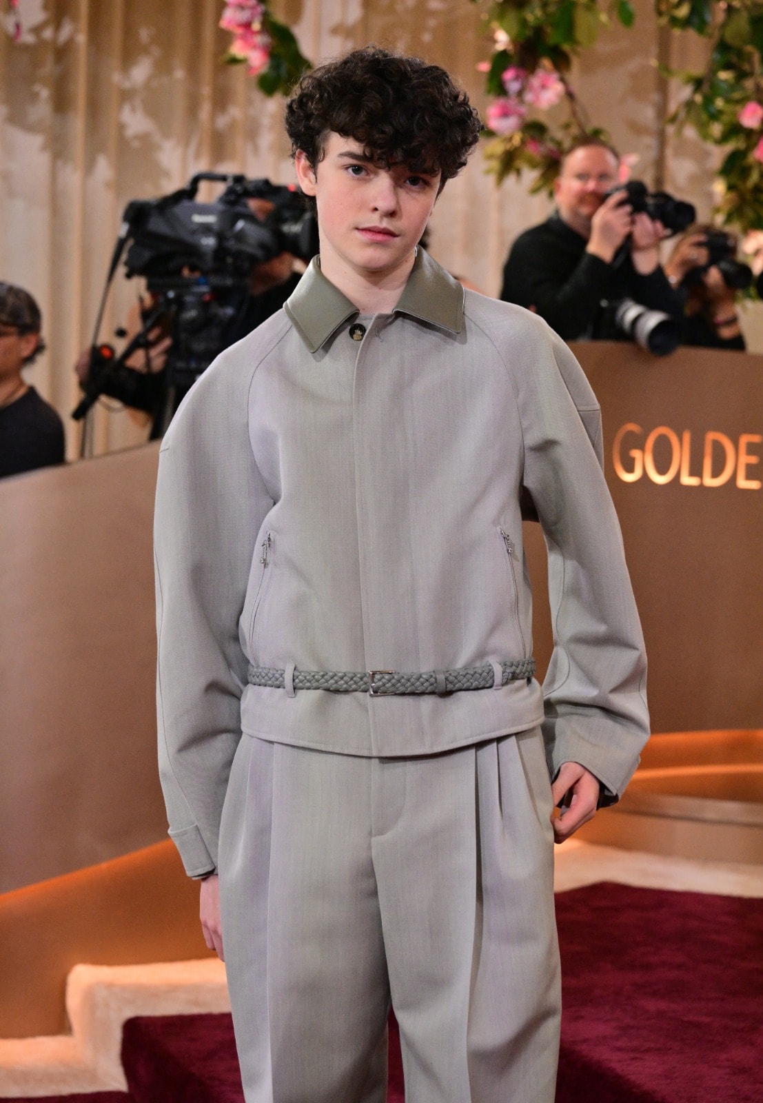 Owen Cooper at the Golden Globes 2026. Photo: AFP