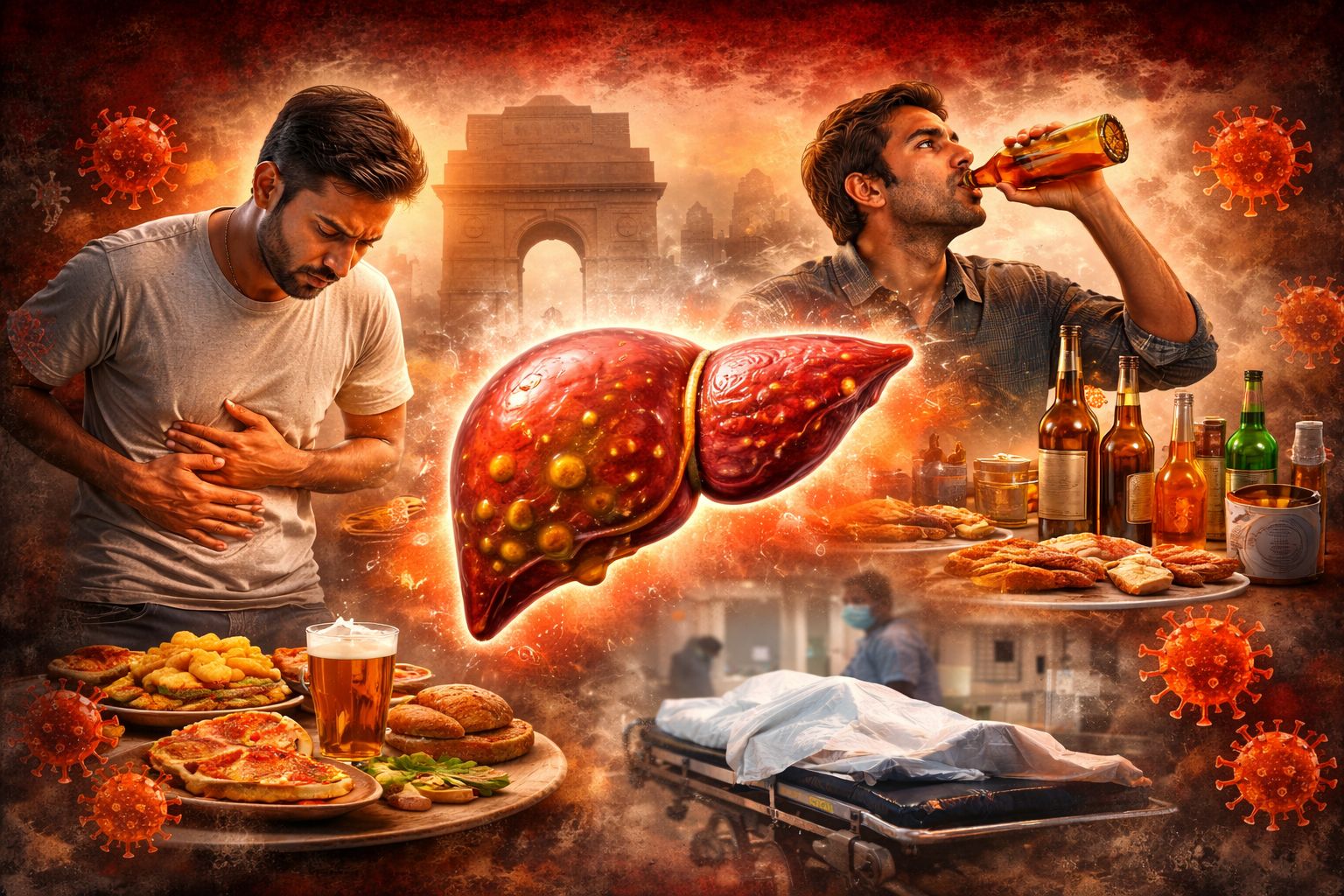 Think Your Monthly Alcohol Binge Is Fine? Study Says It Triples Your Risk Of Liver Damage