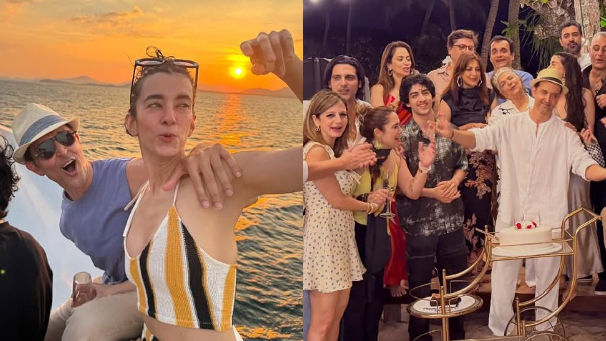 Hrithik Roshan's 52nd Birthday Bash With Girlfriend Saba Azad, Ex-Wife Sussanne Khan And Family Was All Heart