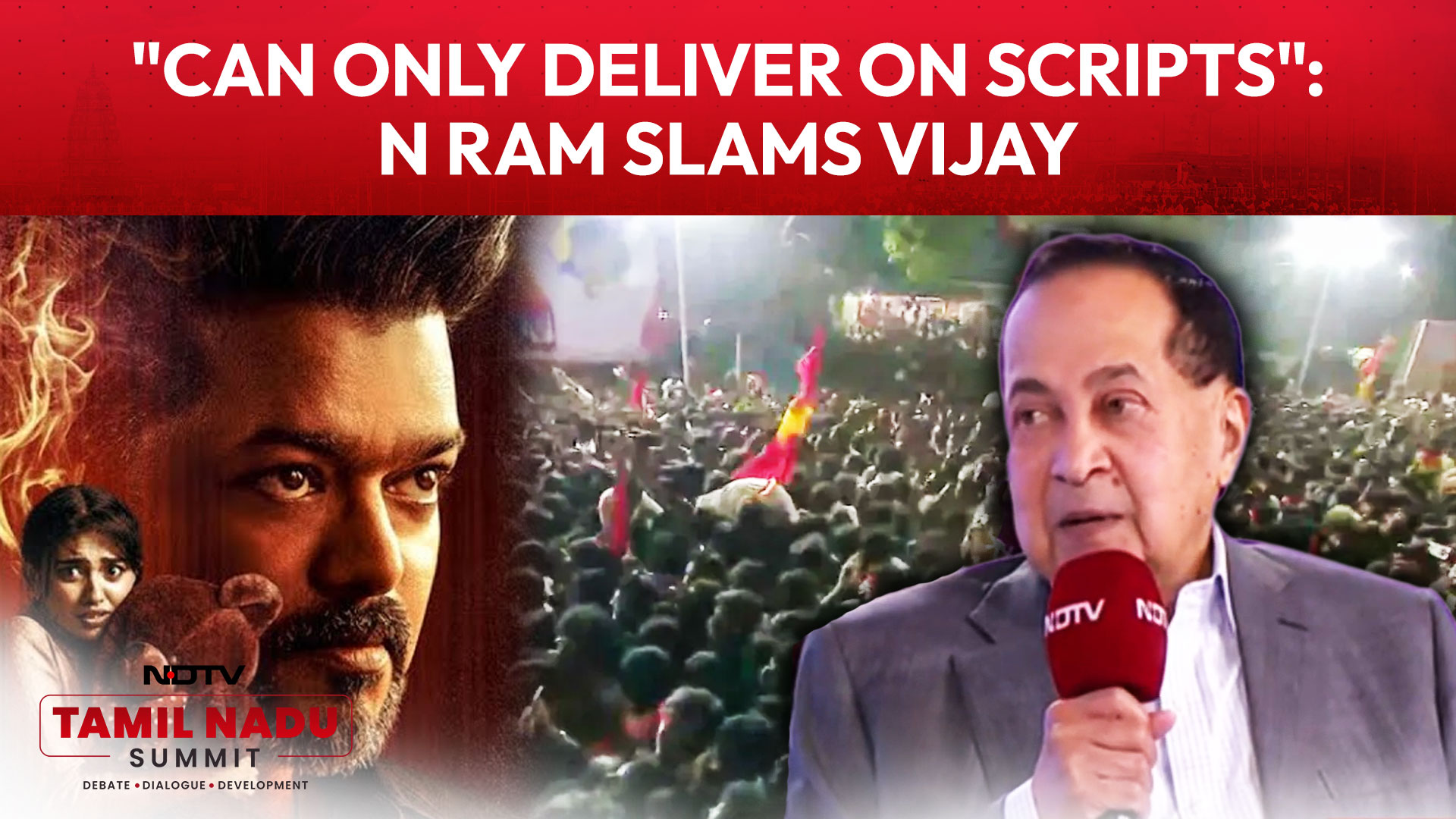 Tamil Nadu Minister Slams Vijay: "Just A Disruptor, Not Even B-Team Of The BJP"