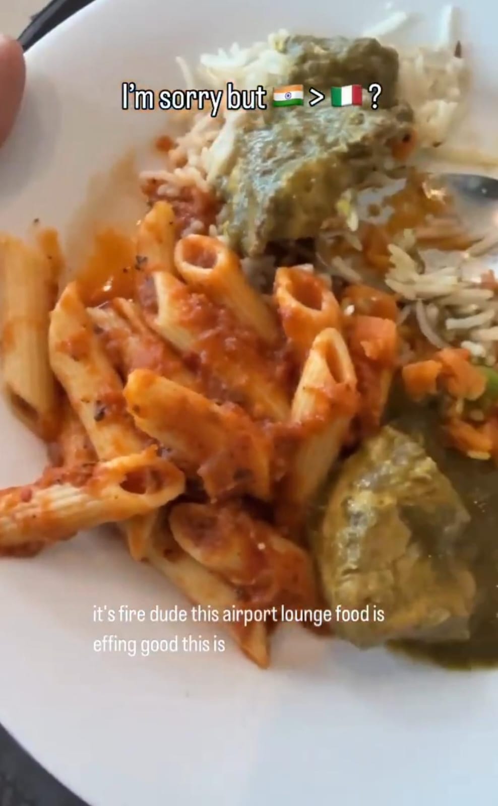 Viral: Foreigner Says Pasta At Chennai Airport Is 'Better' Than Italy's