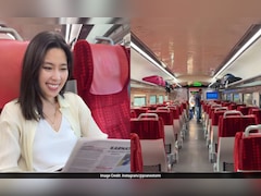 वंदे भारत एक्सप्रेस ने जीता 'गोरी मेम' का दिल, सोशल मीडिया पर बयां किया एक्सपीरियंस, गिनाई एक-एक फैसिलिटी