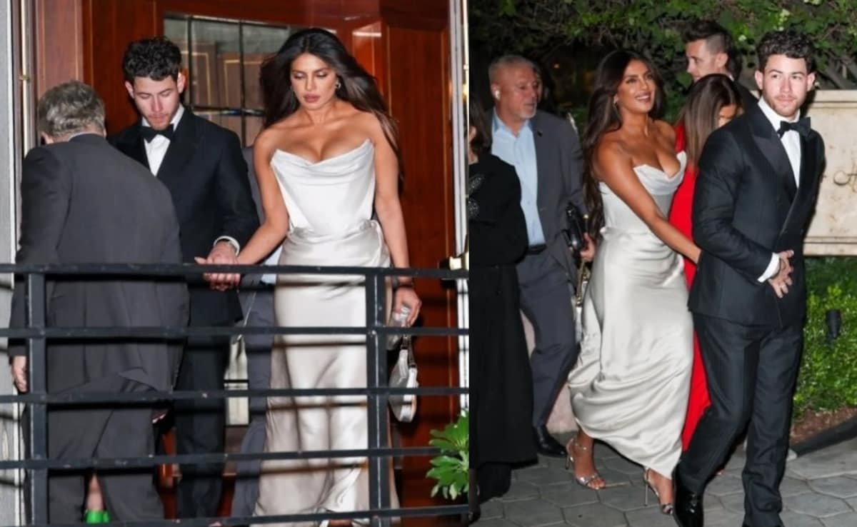 Priyanka Chopra and Nick Jonas Shine at Golden Globes After-Party in Elegant Attire