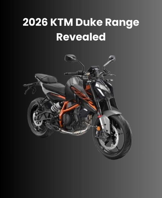 2026 KTM Duke Range Revealed: Check List