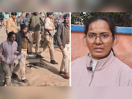 भाई अस्पताल में, रास्ते में हुआ हादसा- दारोगा भर्ती परीक्षा में लेट आने पर घुसने ना दिया तो रोने लगी अभ्यर्थी