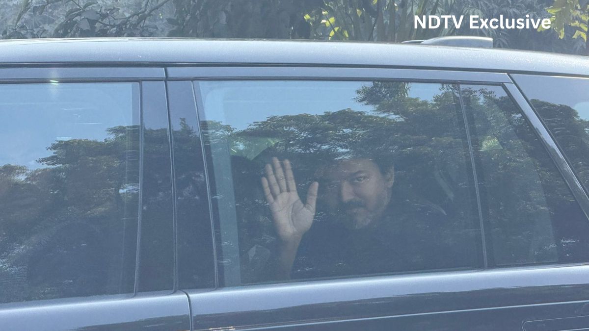 TVK Chief Vijay Appears Before CBI In Karur Stampede Case