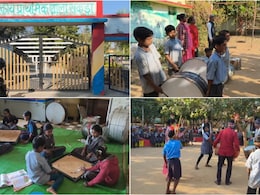 ड्रम बजाते, गाना गाते, डांस करते और कैरम खेलते हैं बच्चे, CG के उस सरकारी स्कूल की कहानी जहां पढ़ाई जा रही रामायण-गीता