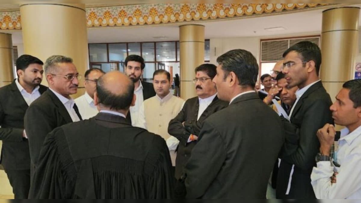 Les avocats de la Haute Cour du Rajasthan se sont mis en grève, une audience devait avoir lieu dans l’affaire de l’examen de recrutement SI