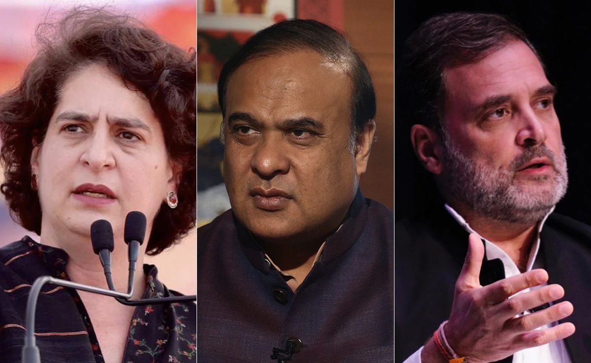 Was A Victim Of Fight Between Rahul, Priyanka Gandhi: Himanta Sarma To NDTV