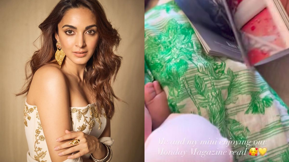 Watch: Kiara Advani Shares First Glimpse Of 5-Month-Old Daughter Saraayah, Calls Her "My Mini"
