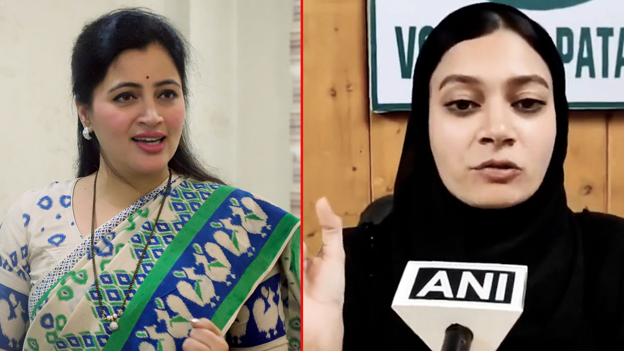 BJP's Navneet Rana Slams AIMIM's Sahar Shaikh In Mumbra Row: "Want All Green? Go to Pak"