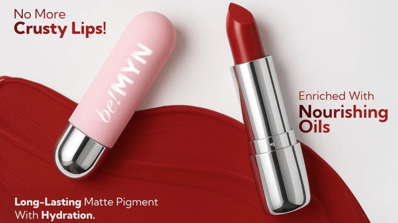 Be Myn Pillow Crush lipstick offer highpigment shades for instant impact.