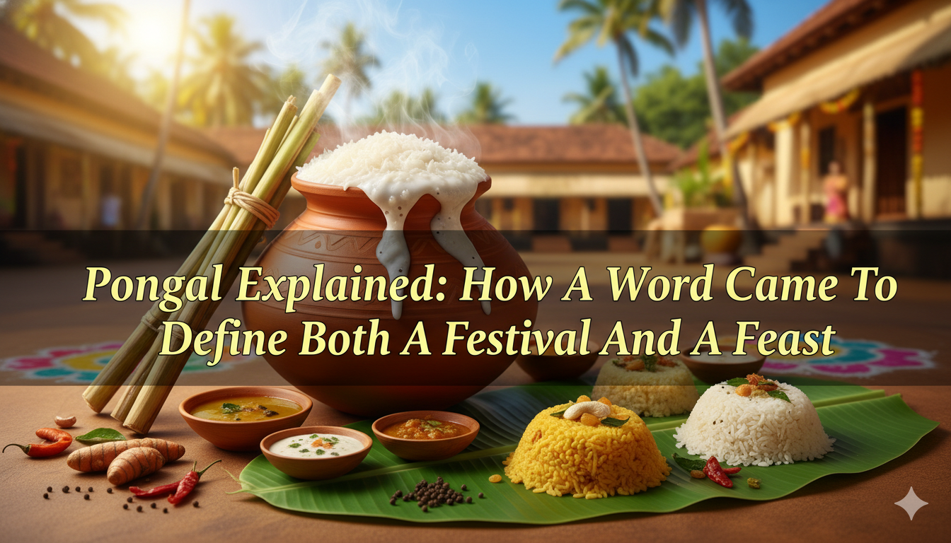 Pongal Explained: How A Word Came To Define Both A Festival And A Feast
