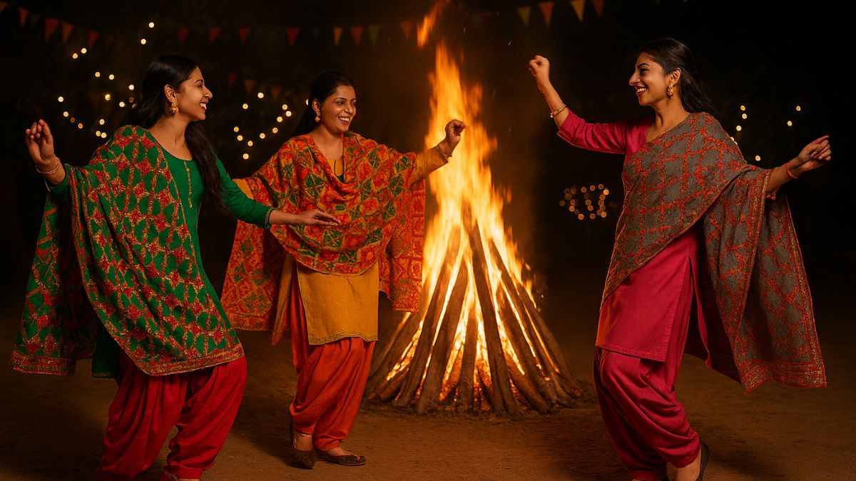 5 Stunning Phulkari Dupattas To Brighten Your Lohri 2026 Look
