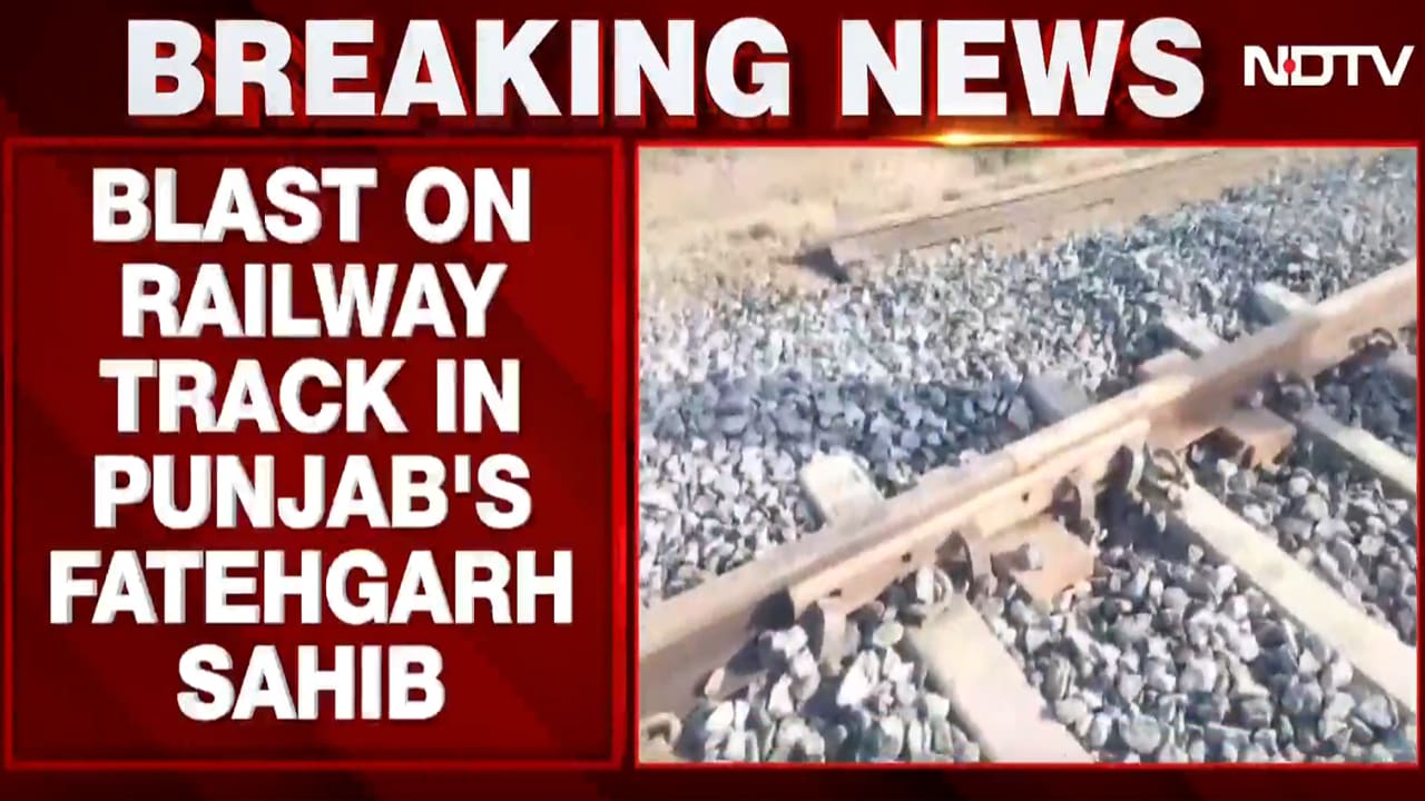 Punjab: Blast on Railway Track Near Fatehgarh Sahib, Goods Train Engine Damaged