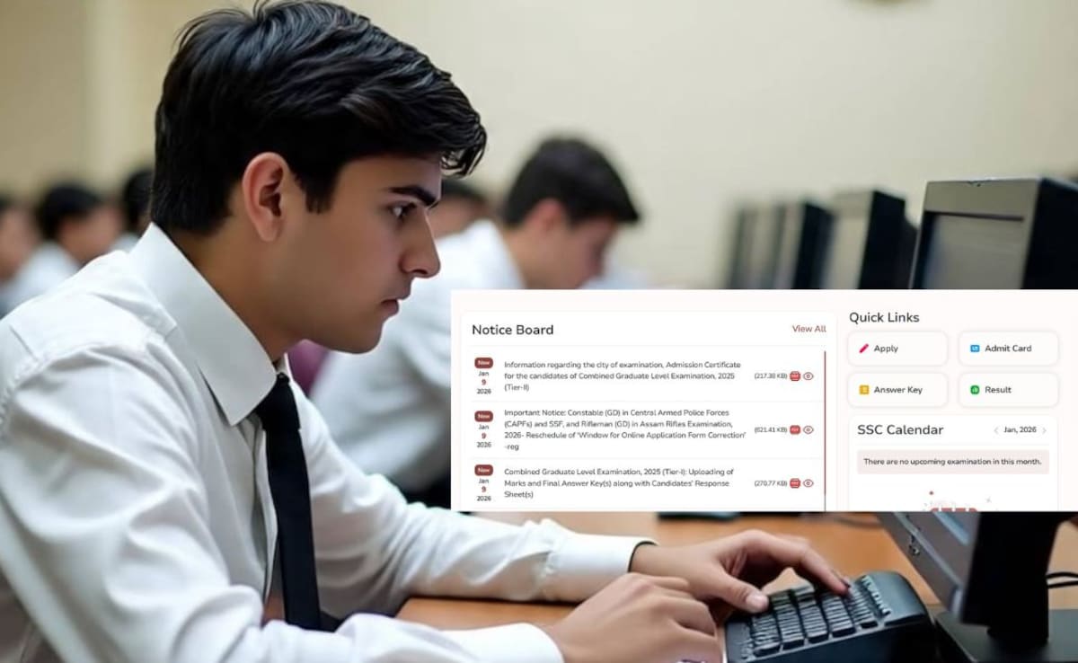 SSC CGL 2025 Tier 2 Exam City Details Released; Tier 1 Results Also Available