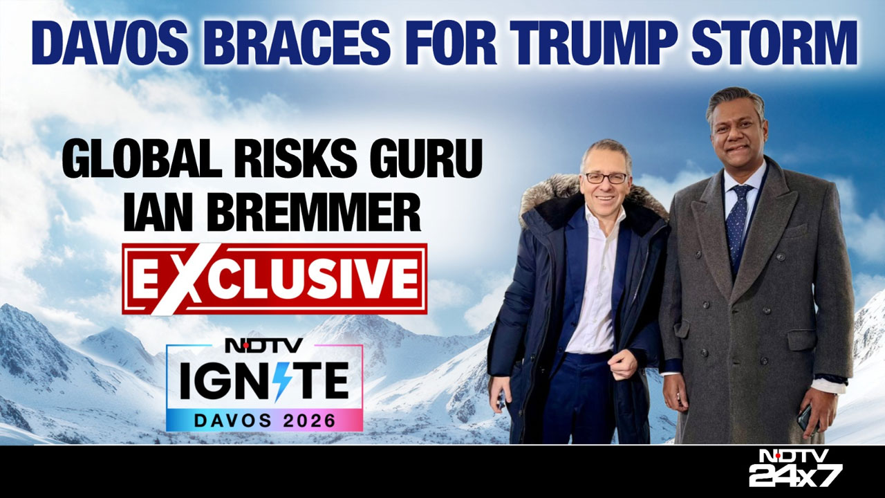 'Trump Is Redefining America's Role In The Global Order': Ian Bremmer To NDTV At Davos