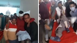 गणतंत्र दिवस कार्यक्रम से लौट रहे छात्रों से भरी पिकअप पलटी, 25 से ज्यादा बच्चे घायल