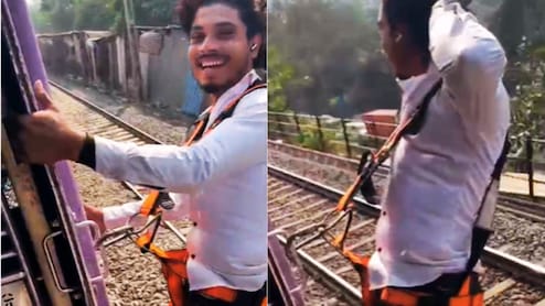 Mumbai News : दोन्ही हात सोडले अन् लोकलच्या दरवाज्याला लटकला; Like, Views साठी जीवघेणा स्टंट तरुणाला भोवला