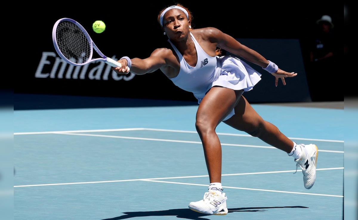 Coco Gauff Overcomes Early Serve Wobbles To Win Opening Round At Australian Open