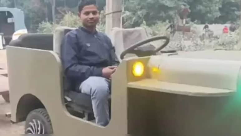 Bihar Man Builds 5-Seater Electric Jeep In 18 Days. It Costs Only Rs 1 Lakh