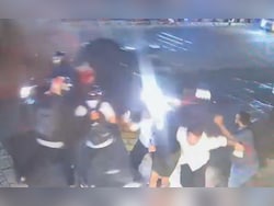 Video: Close Shave For Pedestrians As Car Rams Into Bengaluru Restaurant