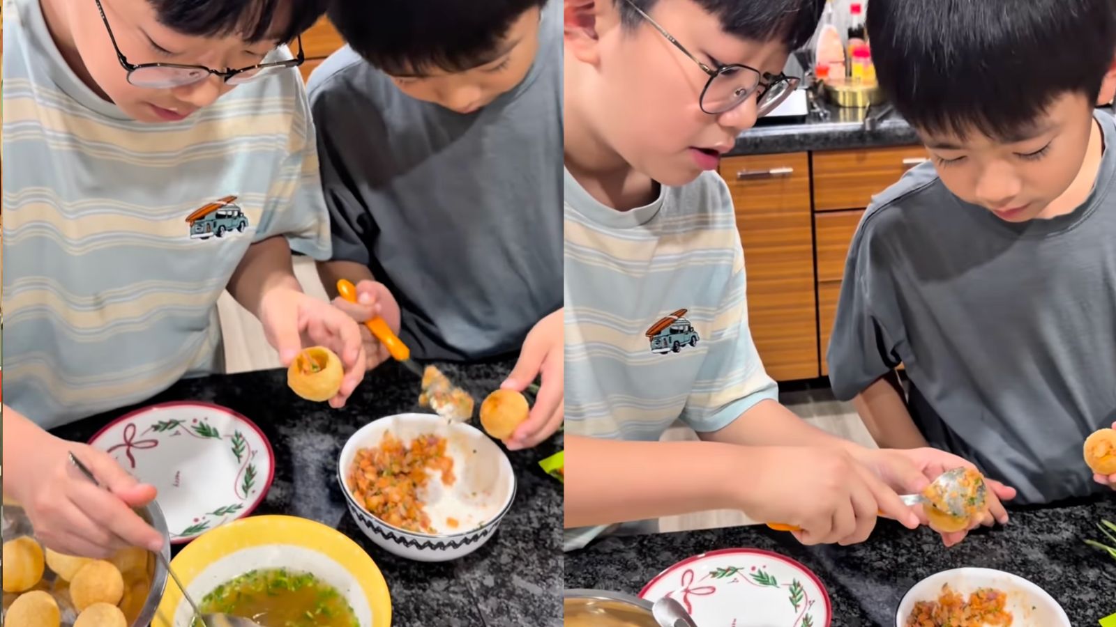 Watch: Korean Kids Making Pani Puri Is The Cutest Thing On The Internet Today