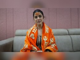 एक्ट्रेस निम्रत कौर पहुंचीं महाकाल के दर पर, कहा- 'बयां नहीं कर पा रही भावना..'