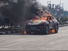 Mahindra BE 6 Electric SUV Catches Fire, Not For The Reason You Think: Video