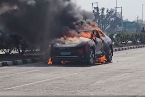 Mahindra BE 6 Electric SUV Catches Fire, Not For The Reason You Think: Video