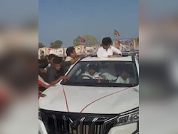 Jyotiraditya Scindia's Son Hit His Chest Against Car Sunroof, Condition Stable
