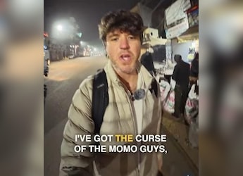 US Vlogger Gets "Curse Of The Momo" When In Delhi, And Foodies Can Relate