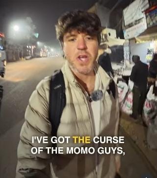 US Vlogger Gets 'Curse Of The Momo' When In Delhi, And Foodies Can Relate