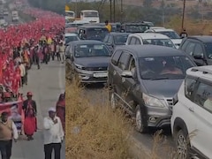 मुंबई की दहलीज पर 'लाल सैलाब', कहां पहुंचा 30 हजार किसानों का मार्च, कहां पहुंची सरकार से बात?