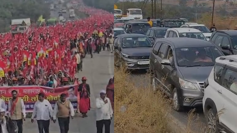 मुंबई की दहलीज पर 'लाल सैलाब', कहां पहुंचा 30 हजार किसानों का मार्च, कहां पहुंची सरकार से बात?