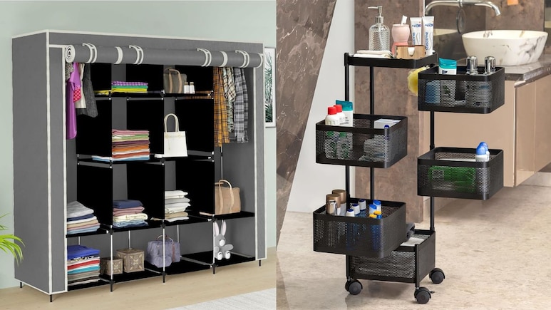 Home Essential: शू रैक से लेकर स्टोरेज ऑर्गनाइज़र, कपबोर्ड तक, सेल में सब कुछ मिलेगा आधे से भी कम प्राइस में