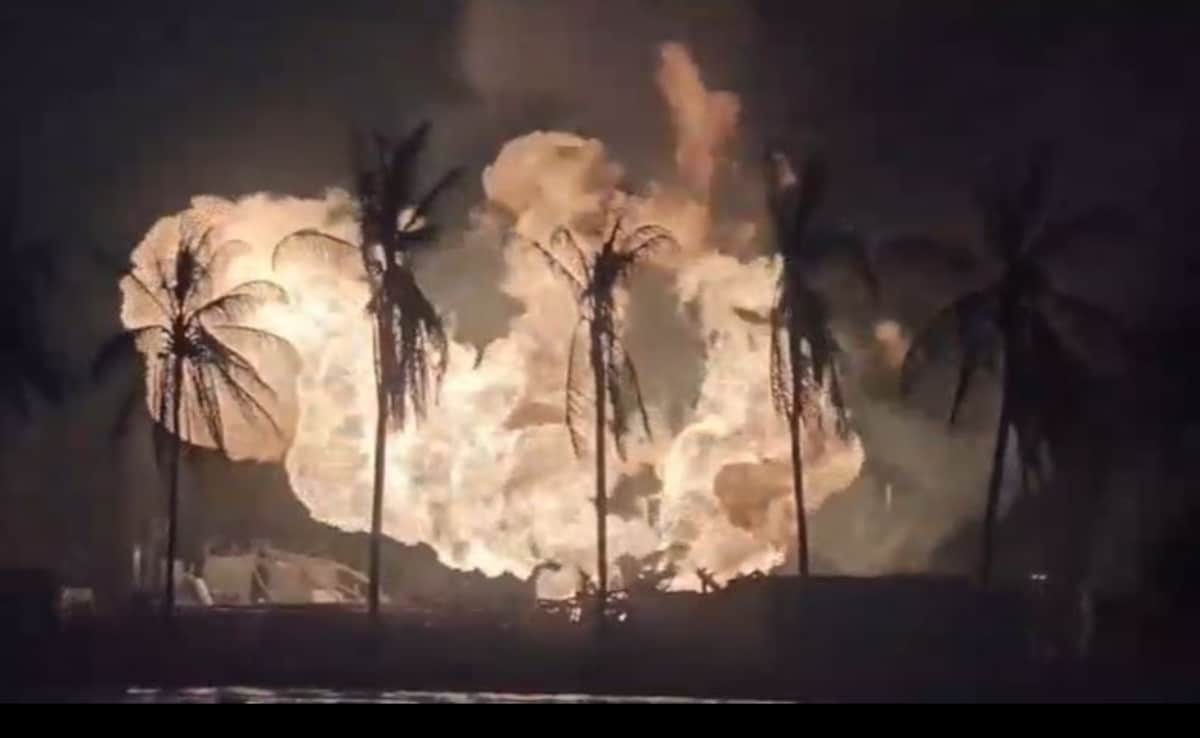 ONGC Oil Well Fire Under Control In Andhra, Residents Allowed To Return Home