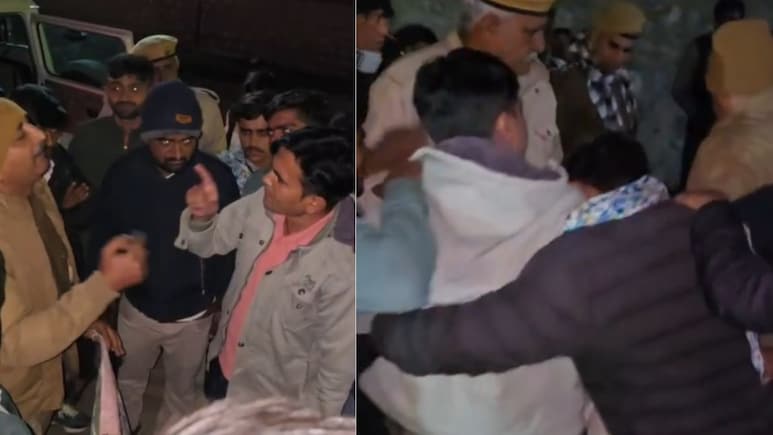 बाड़मेर में मृत बछड़ा म&zwj;िलने पर भड़का आक्रोश, हत्या का आरोप; पुल&zwj;िस से खींचतान&nbsp;