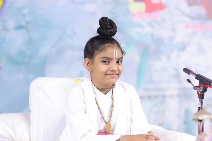 उम्र सिर्फ 9 साल, लेकिन वाणी में भक्ति का सागर, कौन हैं बाल व्यास विष्णुप्रिया? उम्र सिर्फ 9 साल, लेकिन वाणी में भक्ति का सागर, कौन हैं बाल व्यास विष्णुप्रिया?