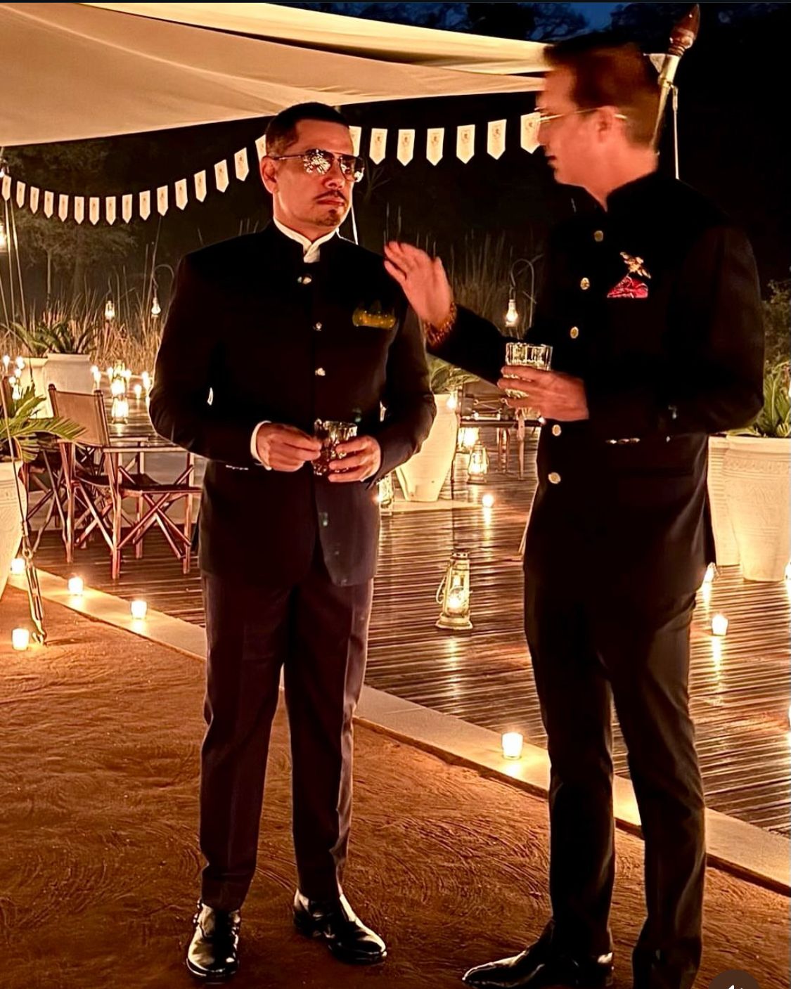 Robert Vadra and Imran Baig Robert Vadra and Imran Baig