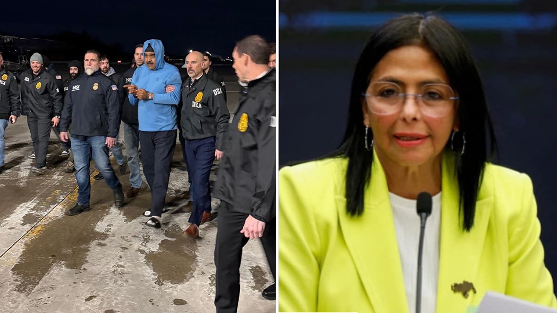 Maduro In New York Jail, His Number 2 To Lead Venezuela