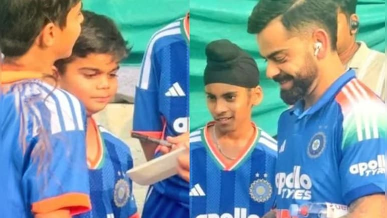 सोशल मीडिया पर यूं खिलने लगा है विराट का बचपन, &lsquo;जब चीकू को मिल गये चीकू&rsquo;