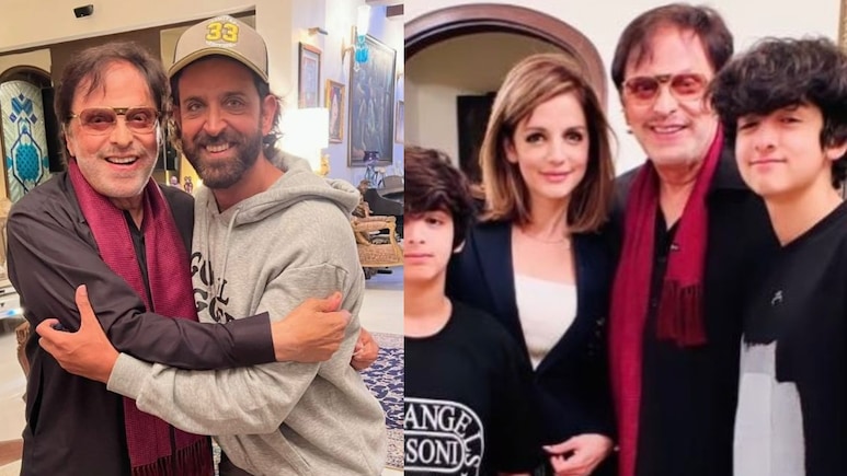 Hrithik Roshan Receives Loving Birthday Wish From Ex-Wife Sussanne's Father Sanjay Khan: "Their Separation Was Never Bitter"