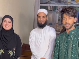 सना खान ने अकेले बसीर अली के साथ फोटो खिंचवाने से किया मना, वीडियो हो रहा वायरल