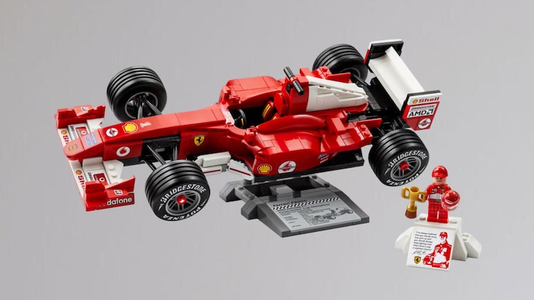 Michael Schumacher's Iconic Ferrari F1 Car Recreated In New Lego Set